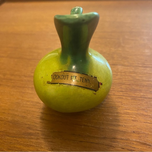 Green Ceramic Mini Pitcher - Picture 2 of 5